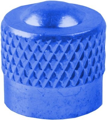 Čepička ventilková M-Wave modrá 1ks