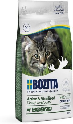 Bozita Cat Active & Sterilised Lamb GF 10 kg