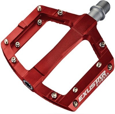 Pedály bmx EXUSTAR pb553 červené