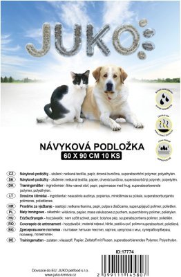 Návyková podložka JUKO 60 x 90 cm, sada 10 ks