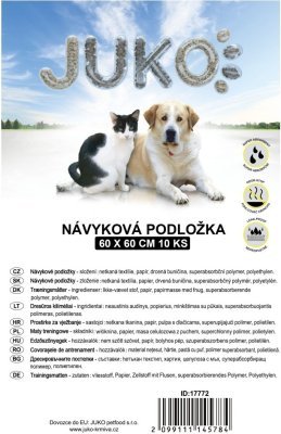 Návyková podložka JUKO 60 x 60 cm, sada 10 ks