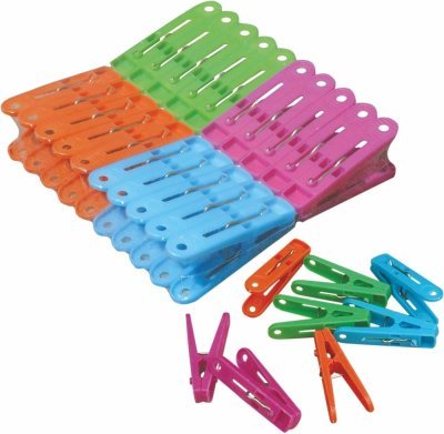 YORK Azur kolíčky PVC na prádlo MINI 20 ks