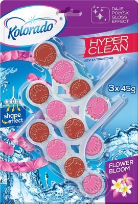 Kolorado WC block hyper clean FLOWER BLOOM 3x45 g