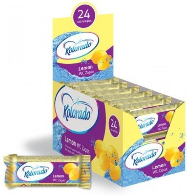 Kolorado WC block refill 40g, LEMON