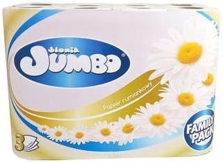 Toaletní papír Sloník JUMBO 3 vrstvý 24 ks Heřmánek