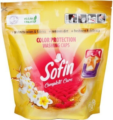 SOFIN gelové kapsle na praní barevného prádla 24 ks