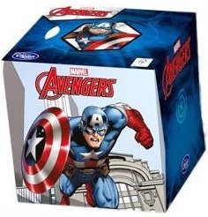 Kapesníky Avengers v krabičce 60 s potiskem 3 vrstvé