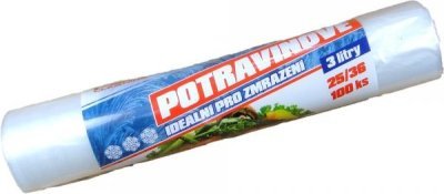 Fox cleaning potravinové sáčky 3L 100 ks 25/36