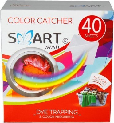 Smart color prací ubrousky proti zabarvení barevného prádla 40 ks