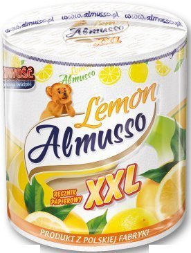 Almusso kuchyňská utěrka XXL Lemon 2 vrstvé 80 m