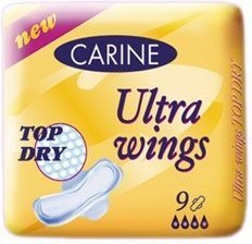 Carine ultra wings top dry 9 ks