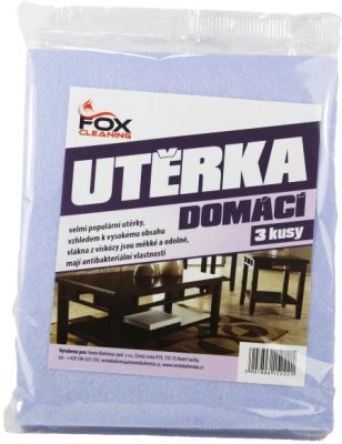 Fox cleaning utěrka pro domácnost 3 ks 31x39 cm