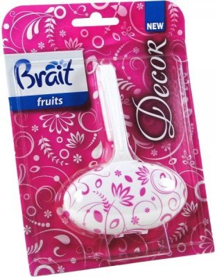 Brait Decor blistr do WC - vůně ovoce 40 g