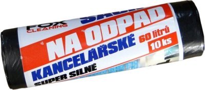Fox cleaning sáčky do koše 60 L 10 ks