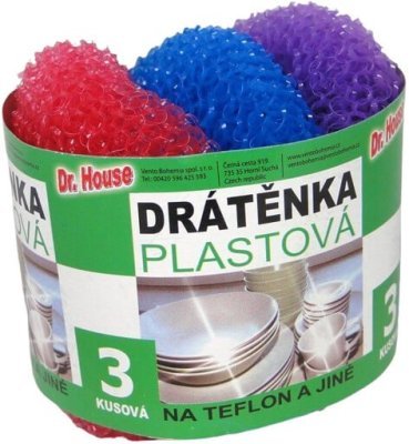 Dr. House plastová drátěnka 3 ks