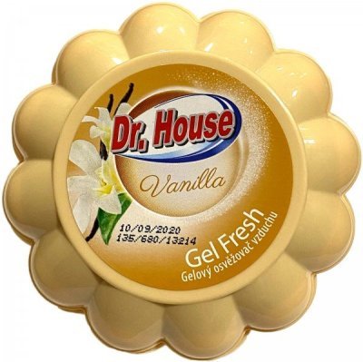 Dr. House gelový osvěžovač vzduchu - vanilková vůně 150 g