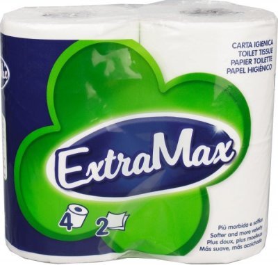EXTRA Max VERDE toaletní papír 2 vrstvý 4 ks