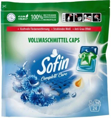 SOFIN gelové kapsle na praní prádla universal 24 ks