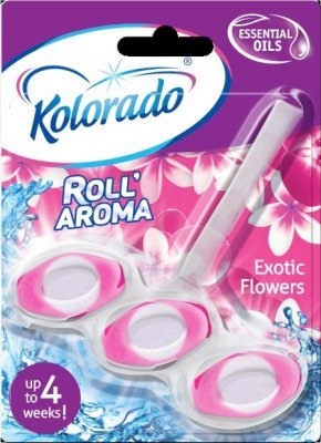 Kolorado Roll Aroma Three-phase toilet block EXOTIC FLOWERS 51 g