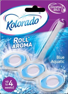 Kolorado Roll Aroma Three-phase toilet block BLUE AQUATIC 51 g