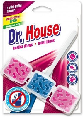 Dr. House Tri-force blistr s vůní květů 45 g