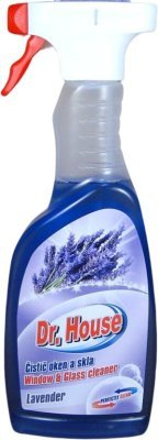 Dr. House čistič oken s rozprašovačem Lavender 500 ml