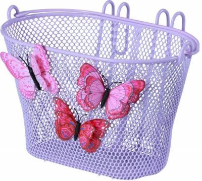 Koš BASIL jasmin basket butterfly lila