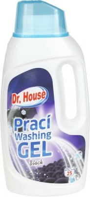 Dr. House gel na praní Black (25PD) 1,5 L
