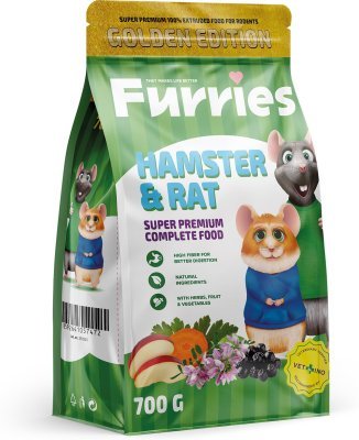 Furries Extrudované Granule Křecek, potkan a myš