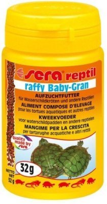 Sera krmivo pro rostoucí masožravé plazy Raffy Baby Gran 100ml Nature