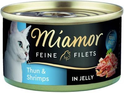 Finnern Miamor konzerva tuňák + krevety 100g