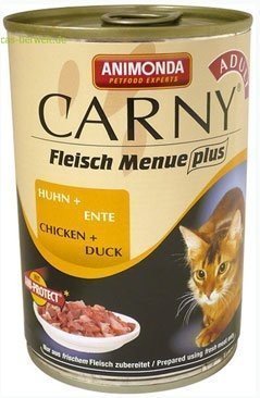 Animonda Carny konzerva pro kočky kuře+kachna 400g