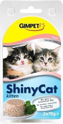 ShinyCat Junior konzerva kuřecí 2x70g