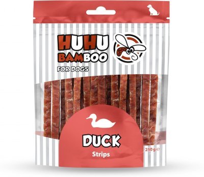 VO Huhubamboo kachní proužky 250g