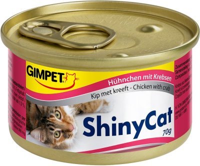 Konzerva ShinyCat kuře+krab 70g
