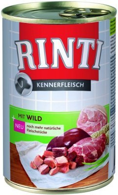 Finnern Rinti konzerva pro psy zvěřina 400g