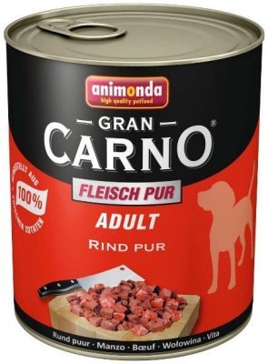 Animonda GranCarno Adult konzerva pro psy hovězí 400g