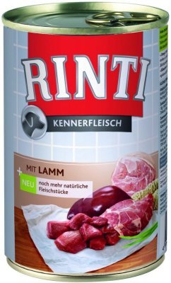 Finnern Rinti konzerva pro psy jehně 400g