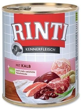 Finnern Rinti konzerva pro psy telecí 800g