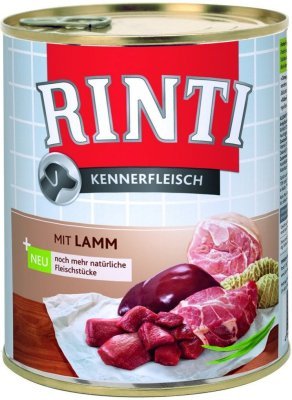 Finnern Rinti konzerva pro psy jehně 800g