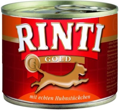 Finnern Rinti Gold konzerva pro psy kuře 185g