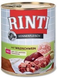 Finnern Rinti konzerva pro psy divočák 800g