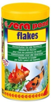 Sera kompletní krmivo pro ryby v jezírku Pond Flakes 1000ml Nature