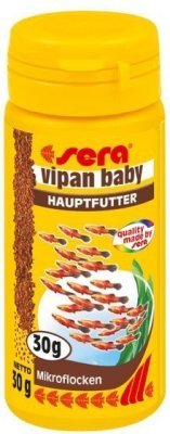 Sera růstové krmivo pro malé ryby Vipan Baby 50ml Nature