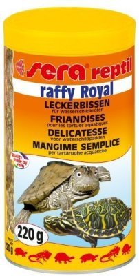 Sera krmivo pro masožravé plazy Raffy Royal 1000ml Nature