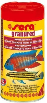 Sera základní krmivo pro dravé cichlidy Granured 250ml Nature