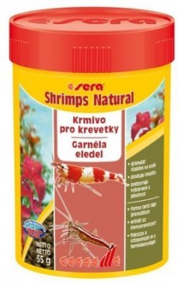 Sera základní krmivo pro krevetky Shrimps Natural 100ml Nature