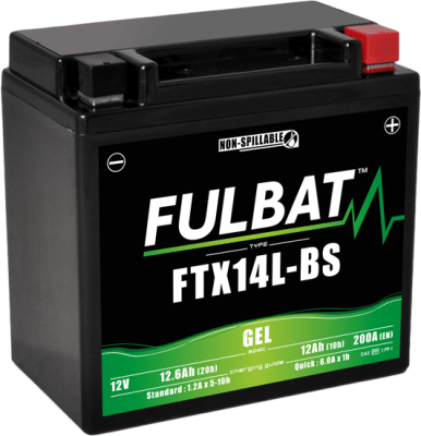 Gelová baterie FULBAT 550990 FTX14L-BS GEL (700.550990)