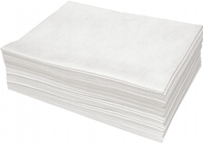 Utěrky ARIOSO TaraCrepe White, 40x30,5cm 250ks, bílá,materiál Sontara (netkaná textilie)