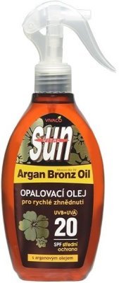 Vivaco SunVital opalovací olej OF20 s Argánovým olejem